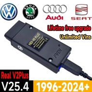 6JGS New Design VCDS-Plus  Diagnostic Tools VAG Coding COM HEX Real V2 plus  STM32F429 V25.4  For VW