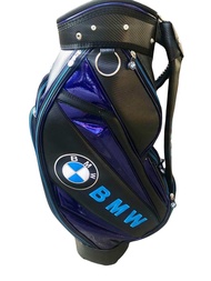 BMW 9” Golf bags ถุงกอล์ฟขนาดใหญ่ช่วยให้ตั้งได้มั่นคง สิ่งของในกระเป๋าได้รับการปกป้องแม้ในวันที่ฝนตก