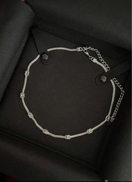 特價❣️Chanel necklace choker 7花銀 頸鏈 蛇骨 cc logo 25b 25v 26c 26p 26s 項鍊 金色 銀色 耳釘 耳環 胸針 earrings brooch 5