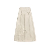 FAIRYDAE - Hibbi Skirt - Petite Skirt - Floral Embroidered Skirt - Beige Skirt