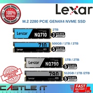 LEXAR NM790 / NQ790 / NM710 / NQ710 500GB 1TB 2TB SSD NVME GEN4 M.2 2280 PCIe Gen4x4 Solid State