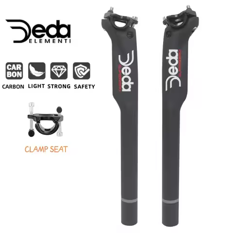 D eda carbon seatpost MTB Road Bicycle Seatposts Seat tube Seat Bicycle 27.2/30.8/31.6*350/400mm 3K 