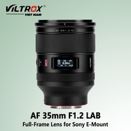Viltrox AF 35mm F1.2 LAB FullFrame Lens for Sony EMount