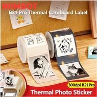 NIIMBOT B21 Pro Label Printer Red and Black Special Label Paper High-Definition Photo Sticker Printi