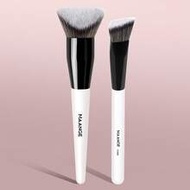 1ชิ้น/2ชิ้น แปรงรองพื้น 3D, แปรงแต่งหน้าแบบพกพาไล่ระดับสี, แปรงรองพื้น, บลัชออน, คอนทัวร์, ไฮไลท์, ค