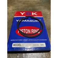 SUZUKI PistonRing pistonRing RC100 oversize standard STD part code 12140 35510 000