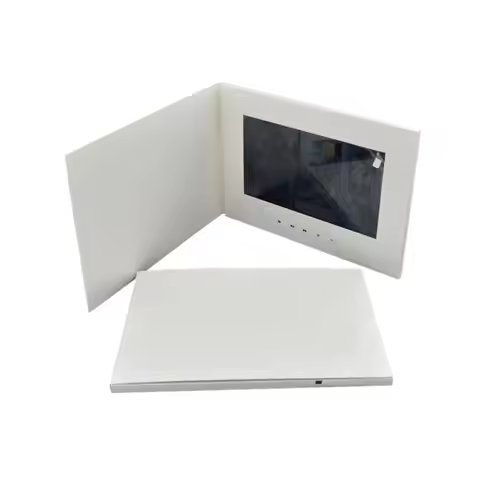 2025 4GB Video Book Card Lcd 7 Inchs Digital Frame Multi-function HD Greeting Card