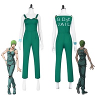 JOJO Bizarre Green Overalls Cosplay Costume Inspired by JoJo's Bizarre Adventure - Stone Ocean