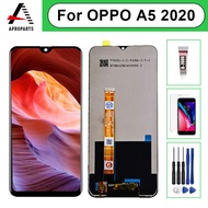 6.5 "จอแสดงผล LCD สำหรับ OPPO A5 2020จอแสดงผล LCD ไม่มี/กรอบ Touch Screen Digitizer Assembly สำหรับ 