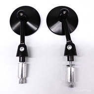 Moped Moped CNC Motorcycle Handle Mirror Full Rearview Mirror Electric Vehicle Foldable YIUV