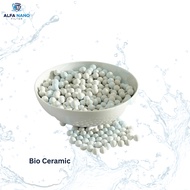 BIO CERAMIC BALL 1 KG / BIO KERAMIK BALL KILOAN FILTER AIR BIO ENERGI WHITE PUTIH