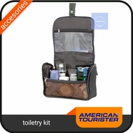 American Tourister Blue Print Bathroom Toiletry Kit Equipment Bag