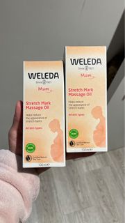 Weleda stretch mark massage oil $320/each
