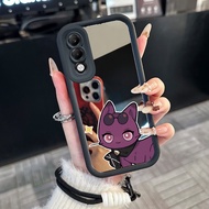 Casing hp for OPPO A5 2025 4G A5 5G A5 Pro 4G A5 Pro 5G A5 Energy Case Cute cat casing pattern Silic