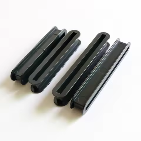2pcs 74/86mm Blade Humbucker Jazz Bass Pickup Bobbins For 4/5 String Rail Bass Guitar Pickups