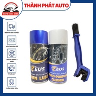 [LỰA CHỌN PHÂN LOẠI ] Combo Dưỡng sên Zeus chain Lube 400ml Rửa sên Zeus Chain Cleaner 400ml Tặng bà