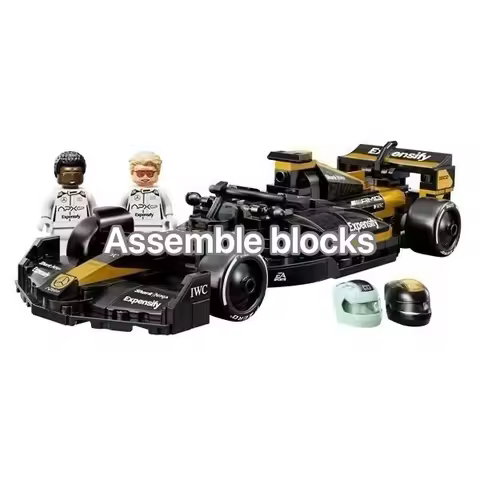 77252 APXGP Team F1 Race Car | Official F1® The Movie 2 Minifigures 268 Pieces | Speed Champions | I