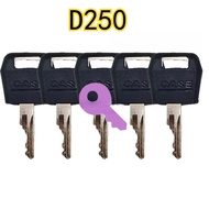 10/5/1pcs for Case Skid Loader Keys D250 Start Key CASE Case Sweeper Ignition Key New