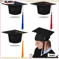 ALMA Graduation Hat, 2024 Happy Graduation Congrats Grad Mortarboard Cap, Degree Ceremony University Graduation Season University Academic Hat