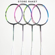 Newest LINING HALBERTEC 8000 BADMINTON RACKET 32 LBS READY TO USE FREE BAG AND GRIP