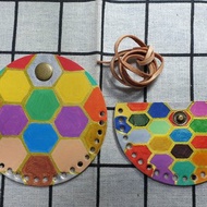 YF171 手工文創_DIY 皮革材料包/零錢包/小物包