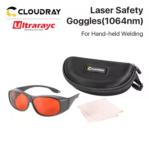 Ultrarayc 1064nm Laser Safety Goggles 190-540nm OD3+ & 800-1100nm OD7+ Protective Glasses For Optica