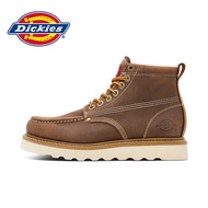 Dickies IES รองเท้าบูทมาร์ตินรองเท้าผู้ชายฤดูใบไม้ร่วงสำหรับผู้ชายรองเท้าบูทลุยหิมะขนแกะแบบสำหรับฤดูใบไม้ผลิและฤดูใบไม้ร่วงรองเท้าบูทสไตล์เวิร์คแวร์รองเท้าลำลองหนังแท้ผู้ชาย