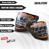INK TERRA 2 HELMET VISOR DARKOriginal SMOKE