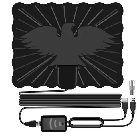 2026 New Eagle Design 4K, 1080p Indoor Digital TV Terrestrial Antenna Mini HDTV Antenna DVB-T 2 Ante