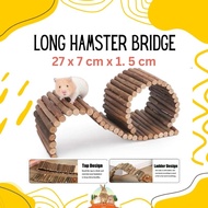 Hamster Climbing Ladder/Bendy Bridge/Tunnel  27 x 7 x 1. 5 cm