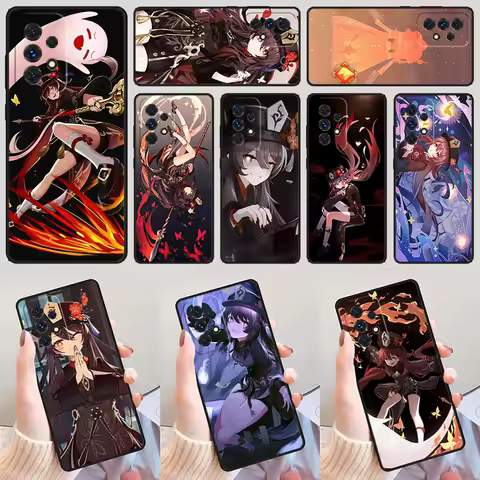 Hu Tao Genshin Impact For Samsung Galaxy A52 A72 A73 A20e A21S A50 A70 A11 A12 A42 A31 A40 A51 A71 A