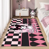 Cartoon Cartoon Kuromi Carpet Floor Mat Bedroom Bedside Carpet Children's Room Carpet Floor Mat Cute