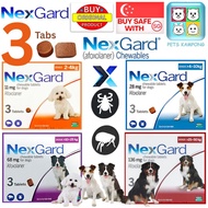 NexGard Chews 3 Tabs