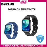 BOZLUN Q18 1.7" Smartwatch with Pedometer, Health Monitoring, IP68 rating, SpO2 fitness tracker 1 Year Official Warranty