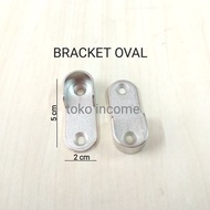 BRACKET PIPA OVAL / GANTUNGAN PIPA OVAL / BRAKET OVAL