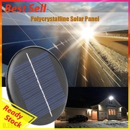 1/2pcs 60mm 0.28W 5V Round Solar Panel Board DIY Power Bank Battery Cell Charger