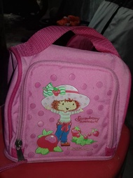 TAS BOX MAKANAN ANAK STRAWBERRY SHORTCAKE