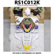 Rapido cover set (sticker Tanam) RS150 V1 &amp; V2 Rothmans (31) Colour : White RS150R