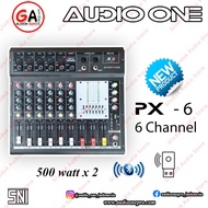 POWER MIXER AUDIO ONE 6 8 CHANNEL SERI-PX ORIGINAL BUKAN ASHLEY YAMAHA