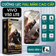 Vivo V50 Lite full screen transparent tempered glass