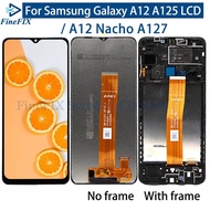 ✍For Samsung Galaxy A12 SM-A125F LCD with frame Display Touch Screen Digitizer Assembly Replace ☫L