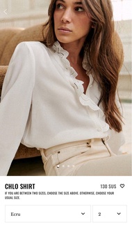 Sezane Chloé shirt