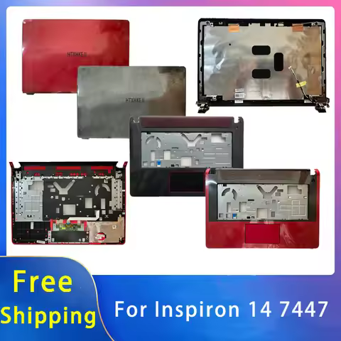 New For Dell Inspiron 14 7447;Replacement Laptop Accessories Lcd Back Cover or Palmrest 0TGKJR 0G29D