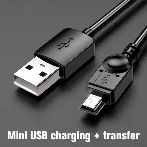 1/2/3M USB 2.0 to Mini USB 5Pin Fast Data Charger Power V3 Cables For MP3 4 Car DVR GPS TV PS3 HDD M