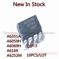 10PCS/LOT STR-A6351A STR-A6059H STR-A6169 A6351A A6059H A6069H A6169 A6069 A6252M A6252 DIP-7  Power
