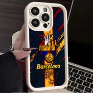 Barcelona Football Heart Case Xiaomi 15T 14T 13T 11T Pro POCO X7 X6 M6 Pro C65 C75 C61 Silicone Case