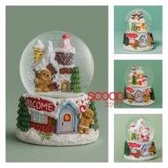 W Christmas Snow Globe Accessories Snow Globe Ginger Bread Lights 74200800