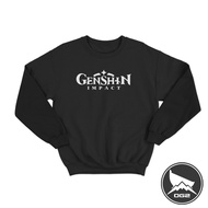 Genshin impact game Sweater front logo keqing G031 crewneck OG2 3D G
