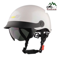 GXT 02 Acoustic Goggles Helmet - 1/2 Motorcycle Helmet with Sun Visor