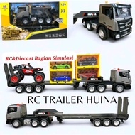 RC TRAILER HUINA REMOTE CONTROL TOY HEAVY EQUIPMENT